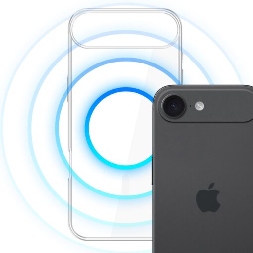 Apple iPhone 17 AIR umbris silikoonist labipaistev – 3mk Clear MagCase 3