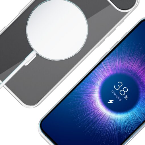 Apple iPhone 17 AIR umbris silikoonist labipaistev – 3mk Clear MagCase 5