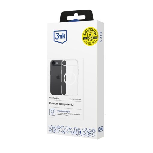 Apple iPhone 17 AIR umbris silikoonist labipaistev – 3mk Clear MagCase 7
