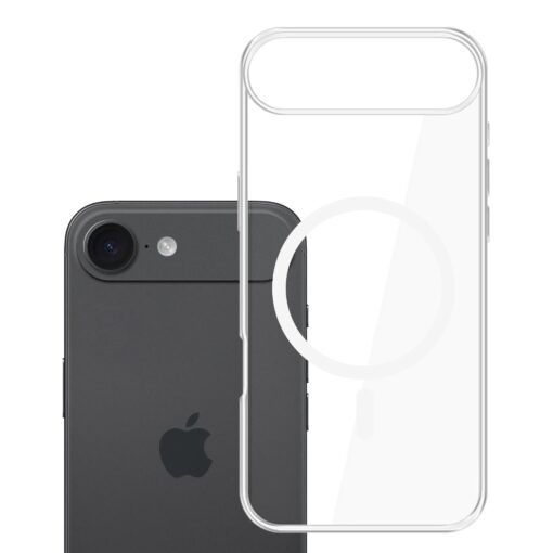 Apple iPhone 17 AIR umbris silikoonist labipaistev – 3mk Clear MagCase 9