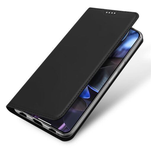 Pixel 10 10 PRO kaaned Dux Ducis Skin Pro kunstnahast must 5