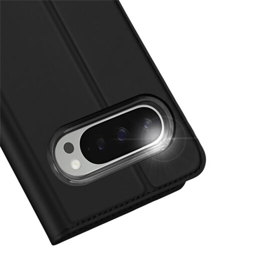 Pixel 10 10 PRO kaaned Dux Ducis Skin Pro kunstnahast must 6