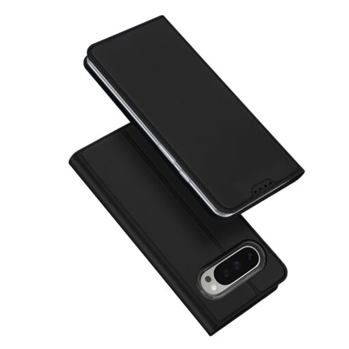 Pixel 10 10 PRO kaaned Dux Ducis Skin Pro kunstnahast must 8