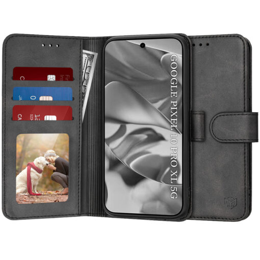 Pixel 10 PRO XL kaaned kunstnahast Diary Book must 1