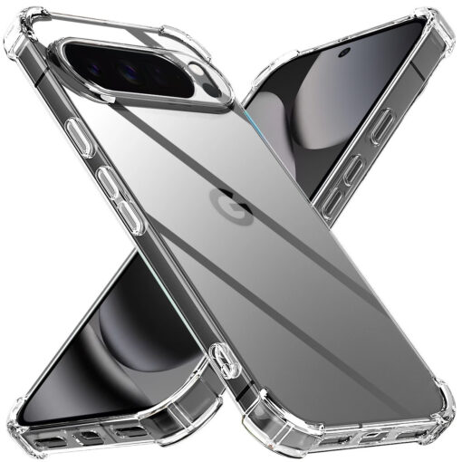 Pixel 10 PRO XL umbris silikoonist Shockproof Clear Silicone labipaistev