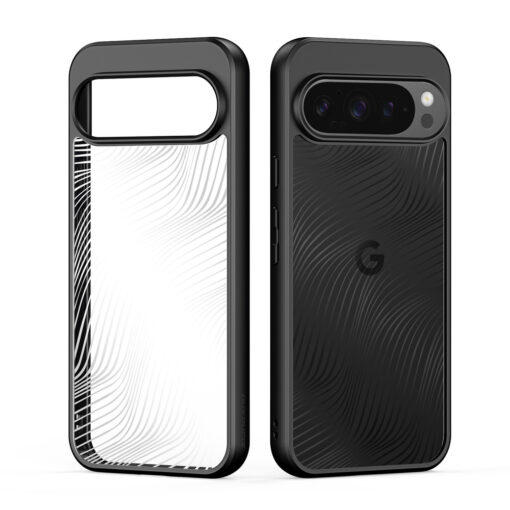 Pixel 10 PRO XL umbris silikoonist ja plastikust Aimo Series must 1