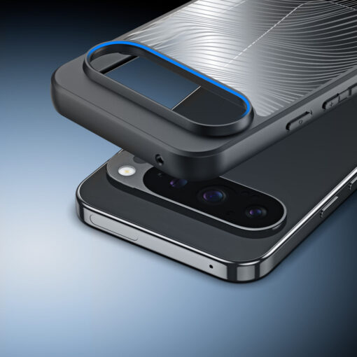 Pixel 10 PRO XL umbris silikoonist ja plastikust Aimo Series must 7