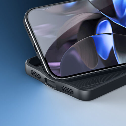 Pixel 10 PRO XL umbris silikoonist ja plastikust Aimo Series must 9