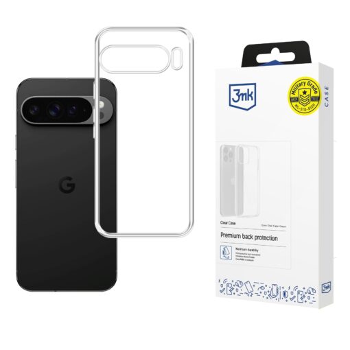 Pixel 10 PRO XL umbris silikoonist labipaistev – 3mk Clear Case