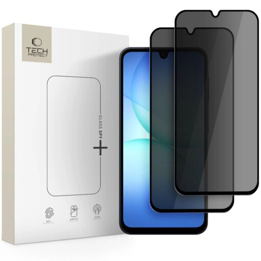 Samsung A17 A16 A26 kaitseklaas privaatsusfiltriga Glass Spy 2tk