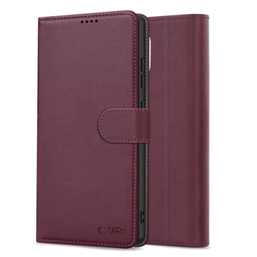 Samsung A17 A26 kaaned kunstnahast Wallet mulberry 2