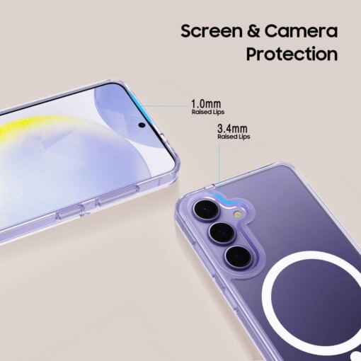 Samsung A17 umbris Flexair Hybrid MagSafe silikoonist labipaistev 3