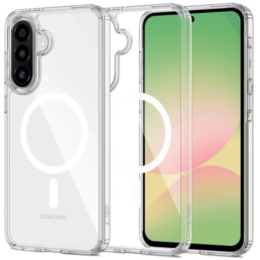 Samsung A17 umbris Flexair Hybrid MagSafe silikoonist labipaistev