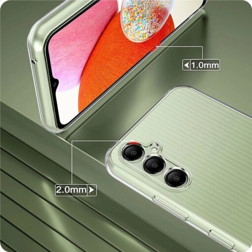 Samsung A17 umbris Flexair silikoonist labipaistev 2