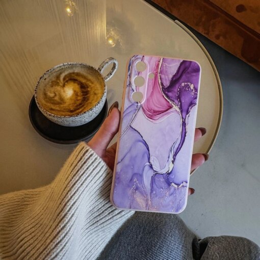 Samsung A17 umbris Icon silikoonist marble 2