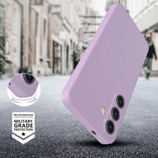 Samsung A17 umbris Icon silikoonist violet 2