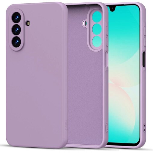 Samsung A17 umbris Icon silikoonist violet