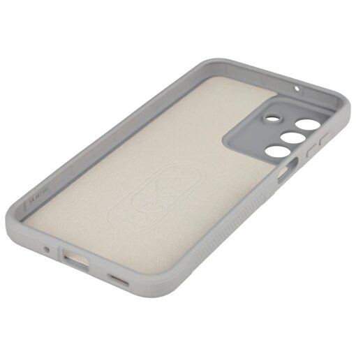 Samsung A17 umbris Tur armored silikoonist light gray 3