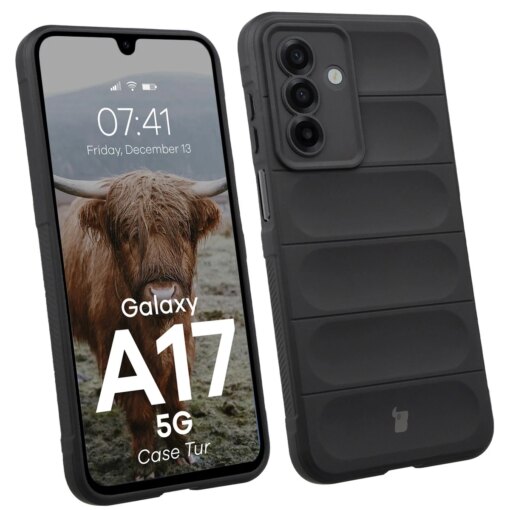 Samsung A17 umbris Tur armored silikoonist must