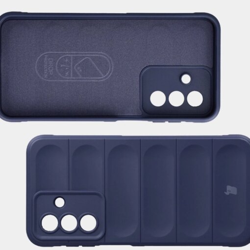 Samsung A17 umbris Tur armored silikoonist navy blue 5