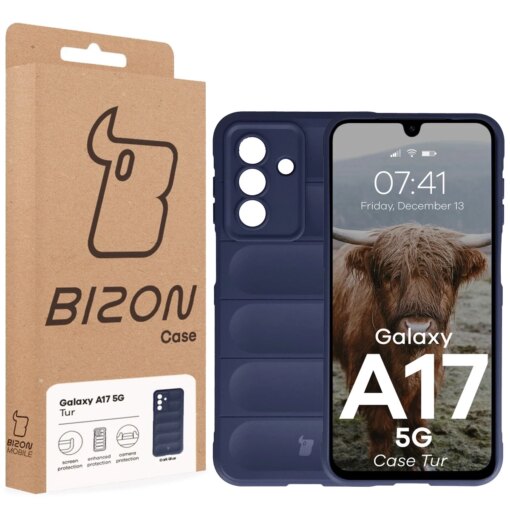 Samsung A17 umbris Tur armored silikoonist navy blue 7