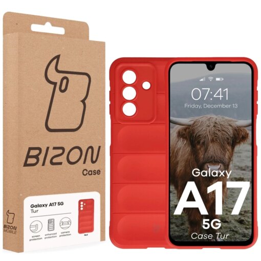 Samsung A17 umbris Tur armored silikoonist red 7