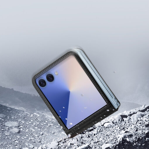 Samsung Galaxy Z Flip 7 Dux Ducis Bril kaaned kunstnahast must 6
