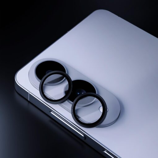 Samsung S25 EDGE kaamera kaitseklaas 3mk Lens Protect PRO black 2