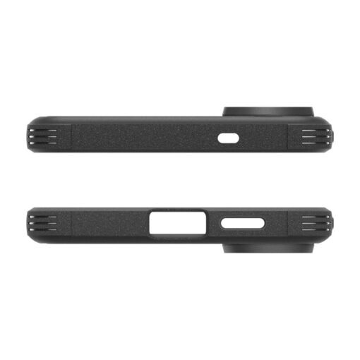 Samsung S25 EDGE umbris Spigen Core Armor MagSafe plastikust taguse ja silikoonist raamiga must 5