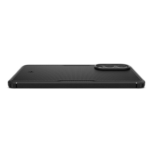 Samsung S25 EDGE umbris Spigen Core Armor MagSafe plastikust taguse ja silikoonist raamiga must 9