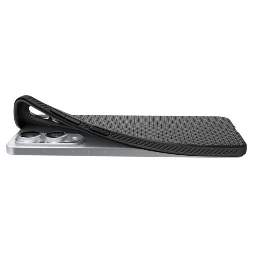 Samsung S25 EDGE umbris Spigen Liquid Air silikoonist matte black 10