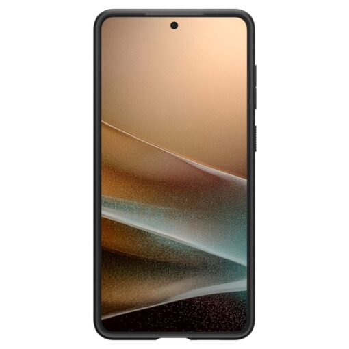 Samsung S25 EDGE umbris Spigen Liquid Air silikoonist matte black 3