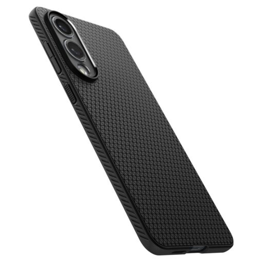 Samsung S25 EDGE umbris Spigen Liquid Air silikoonist matte black 8