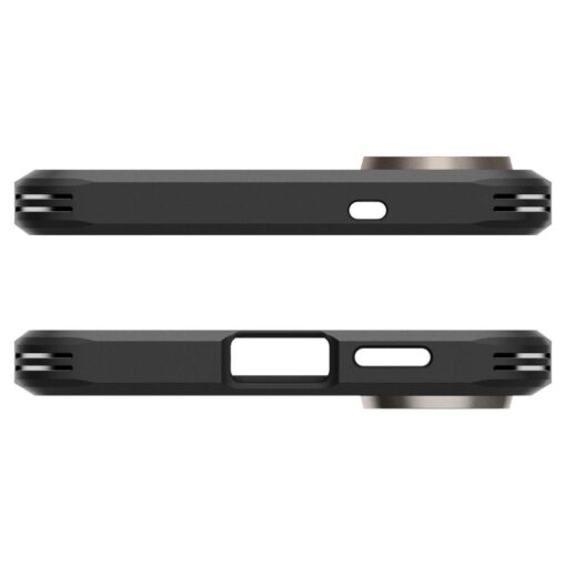 Samsung S25 EDGE umbris Spigen Tough Armor MagSafe plastikust taguse ja silikoonist raamiga gunmetal 4