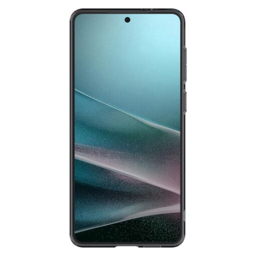 Samsung S25 EDGE umbris Spigen Ultra Hybrid MagSafe silikoonist servade ja plastikust tagusega Frost Black 2