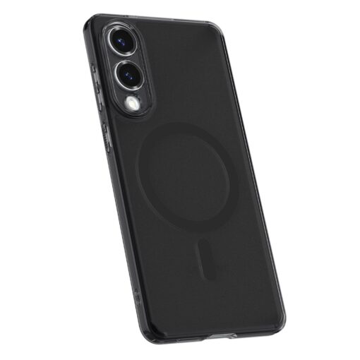 Samsung S25 EDGE umbris Spigen Ultra Hybrid MagSafe silikoonist servade ja plastikust tagusega Frost Black 6