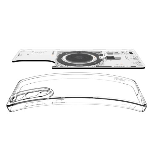 Samsung S25 EDGE umbris Spigen Ultra Hybrid MagSafe silikoonist servade ja plastikust tagusega Neo One 5