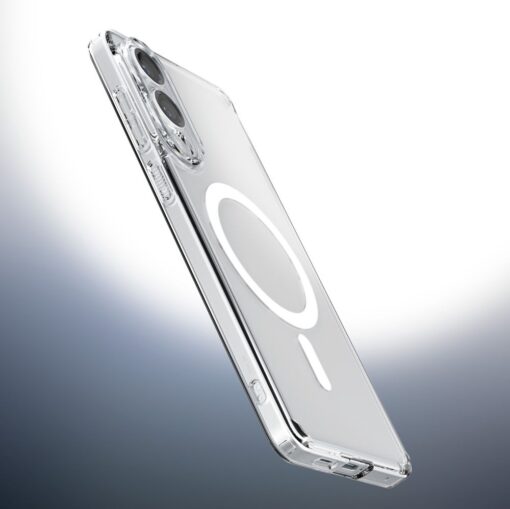 Samsung S25 EDGE umbris Spigen Ultra Hybrid MagSafe silikoonist servade ja plastikust tagusega labipaistev 7