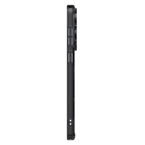 Samsung S25 EDGE umbris Spigen Ultra Hybrid Zero One MagSafe silikoonist servade ja plastikust tagusega must 3