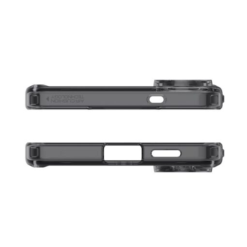 Samsung S25 EDGE umbris Spigen Ultra Hybrid Zero One MagSafe silikoonist servade ja plastikust tagusega must 4