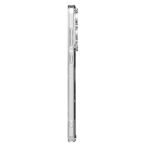 Samsung S25 EDGE umbris Spigen Ultra Hybrid Zero One MagSafe silikoonist servade ja plastikust tagusega valge 3