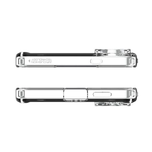 Samsung S25 EDGE umbris Spigen Ultra Hybrid Zero One MagSafe silikoonist servade ja plastikust tagusega valge 4