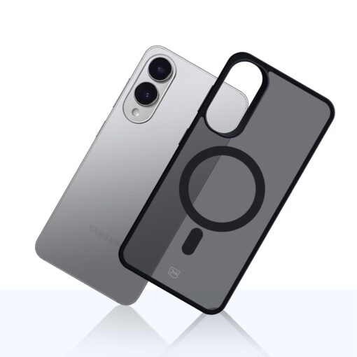Samsung S25 EDGE umbris silikoonist 3mk Smoke MagCase 11