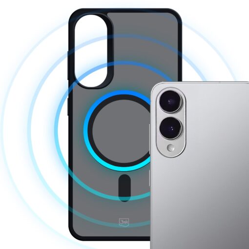 Samsung S25 EDGE umbris silikoonist 3mk Smoke MagCase 3