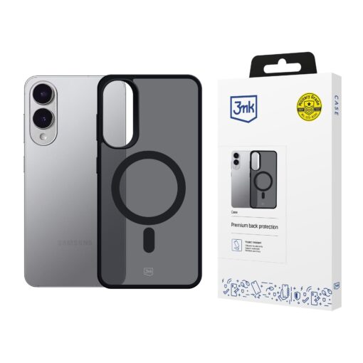 Samsung S25 EDGE umbris silikoonist 3mk Smoke MagCase