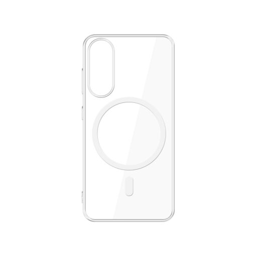Samsung S25 EDGE umbris silikoonist labipaistev – 3mk Clear MagCase 1