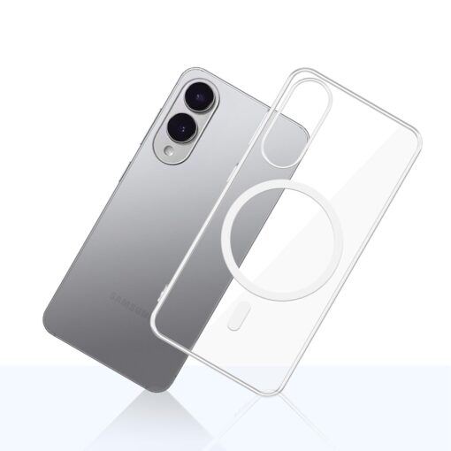 Samsung S25 EDGE umbris silikoonist labipaistev – 3mk Clear MagCase 11