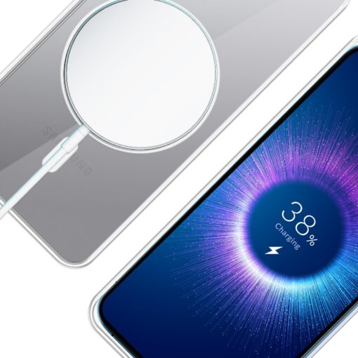 Samsung S25 EDGE umbris silikoonist labipaistev – 3mk Clear MagCase 5