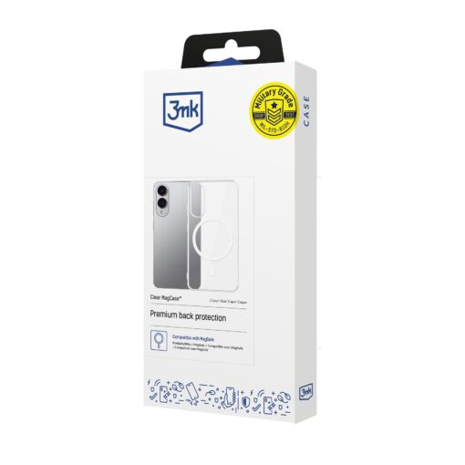 Samsung S25 EDGE umbris silikoonist labipaistev – 3mk Clear MagCase 7