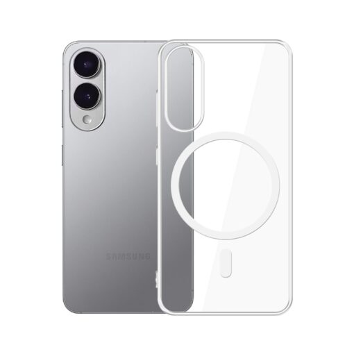 Samsung S25 EDGE umbris silikoonist labipaistev – 3mk Clear MagCase 8